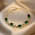 Pure natural emerald bracelet - high-end bracelet - without box